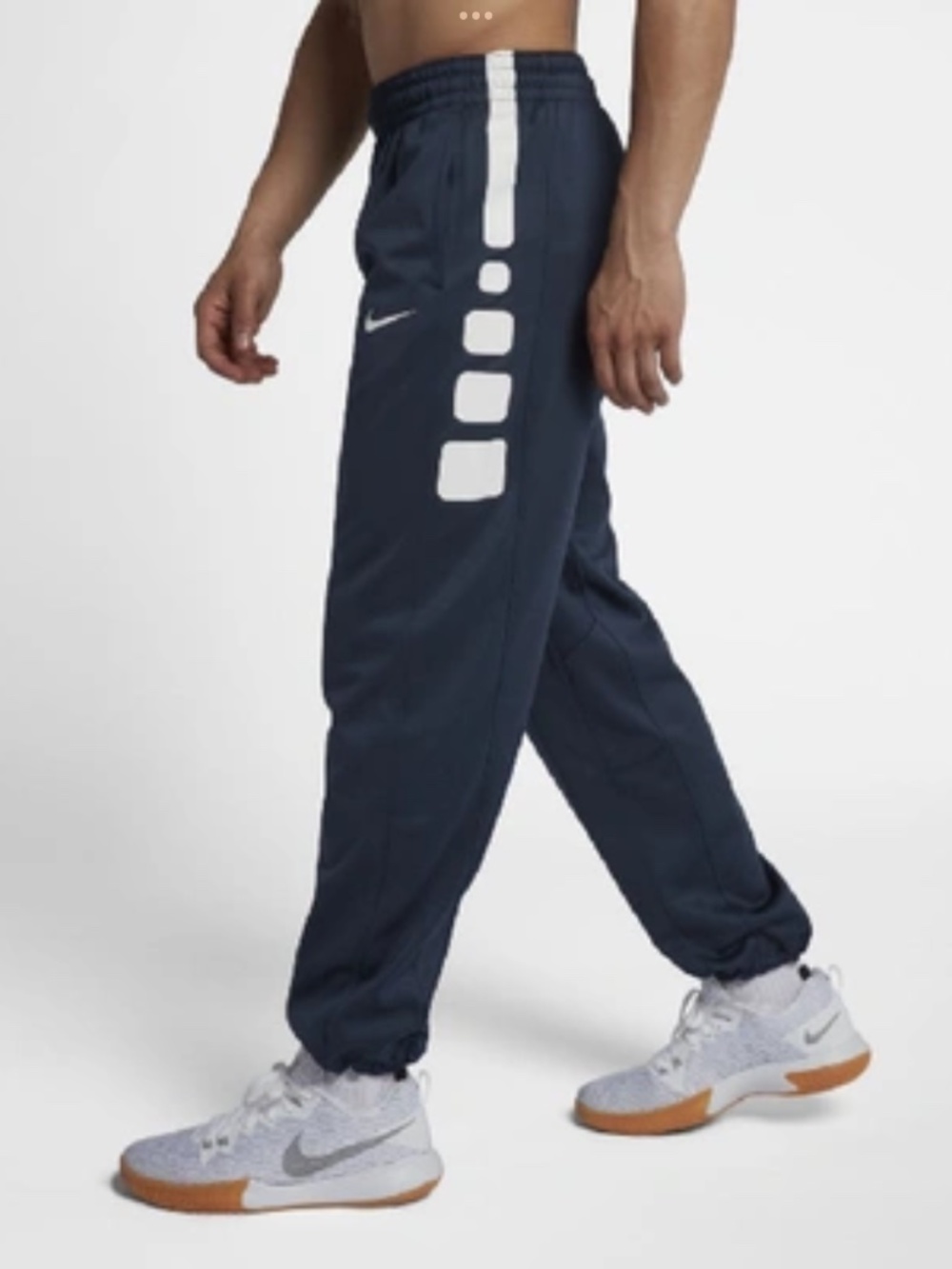 Nike Texas Rangers Team Issued MLB Authentic Blue therma basketball pants  L